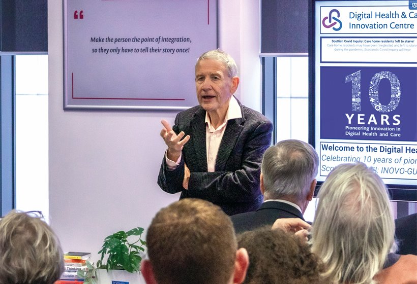 AI to solve Scotland's health problems? Get real, says the man leading national innovation mission